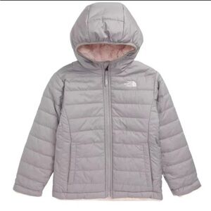 The North Face Kid’s Mossbud Swirl Reversible Water Repellent Coat